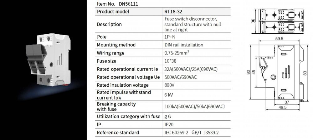 1 pole fuse holder-2