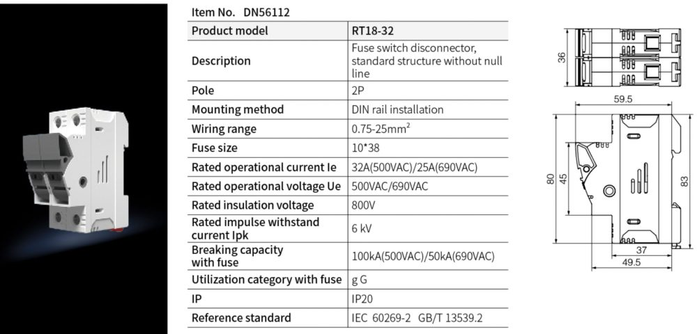 Fuse with holder