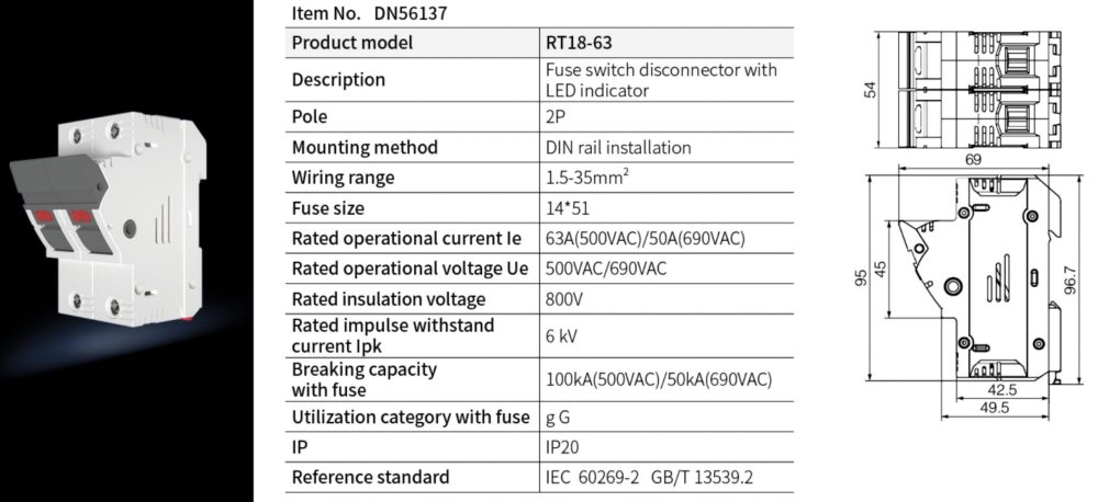 GRL fuse with fuse holder