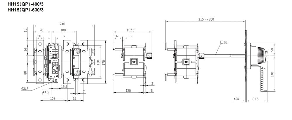 Disconnector fuse-25