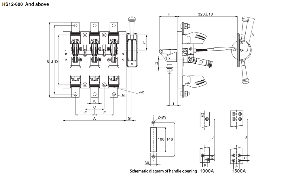 Open Knife Blade Switch-14