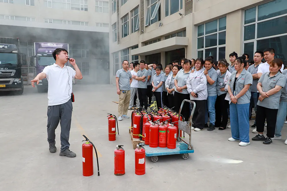 Fire safety training